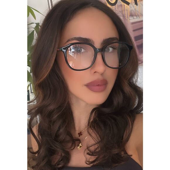 NEW Gucci GG0932OA Black Round Unisex Eyeglasses Frames - Picture 2 of 11